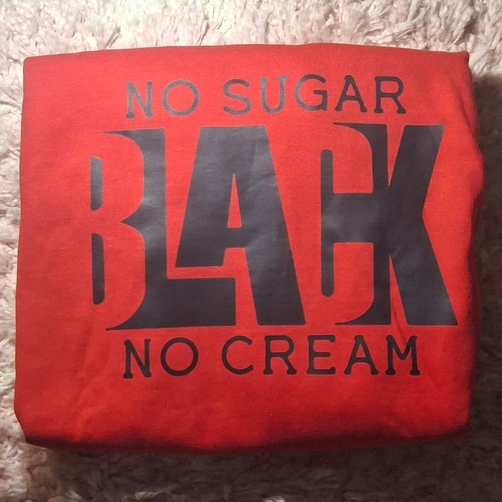 Black No Sugar No Cream Sweatshirt